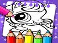 Littlest Pet Shop Coloring Book 