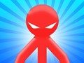 Red Stickman vs Monster School 