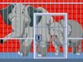 Rescue of mother and baby elephant 