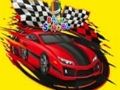 Back to School: Race Car Coloring Book 