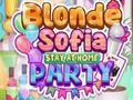 Blonde Sofia Stay at Home Party 