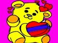 Easy Coloring Valentine 