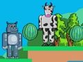 Hippo vs Cow Monster 
