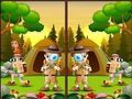 Spot 5 Differences Camping 