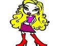 Easy Bratz Coloring 