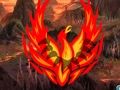 Volcanic Land Phoenix Bird Escape 