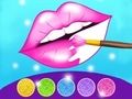 Glitter Lips Coloring Game 