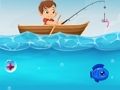 Fishing in sea 