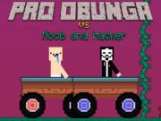 Pro Obunga vs Noob and Hacker 
