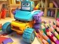 Coloring Book: Transforming Car Robot 