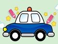 Easy to Paint Police Car 
