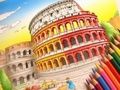 Coloring Book: The Roman Colosseum 