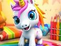 Coloring Book: Unicorn 