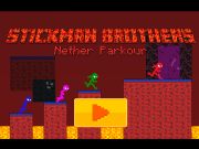 Stickman Brothers Nether Parkour 