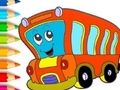 Coloring Book: Bus 