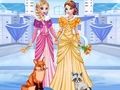 Elsa & Anna's Icy Dress Up 