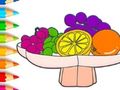 Coloring Book: Fruit 