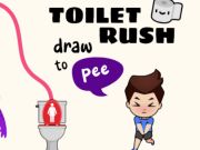 Toilet Rush: Draw To Pee 