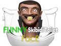 Funny Skibidi Toilet Face 