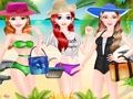Fashionable beach swimsuit for girls 