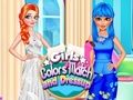 Girls Colors Match and Dress up 