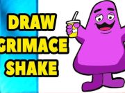 Grimace Shake: Draw and Erase 