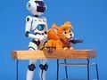 Coloring Book: Robot And Dog 