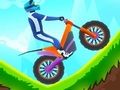 Hill Climb on Moto Bike 