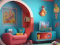 Escape from the Pink and Blue House 