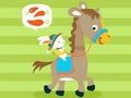 Coloring Book: Riding Horse 