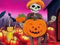 Pumpkin Skeleton Pair Escape 