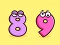 Coloring Book: Number 8-9 Coloring Book: Number 8-9