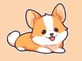 Coloring Book: Corgi 