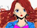 Anime coloring book 