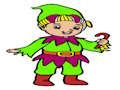 Christmas Elves Coloring Game 