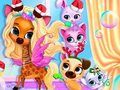 Pets Grooming Bubble Party 