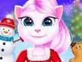 Cat Girl Christmas Decor Game 