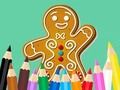 Coloring Book: Gingerbreads 