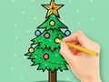 Coloring Book: Christmas Tree 