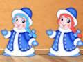 Find Christmas Snowman with Gift 