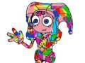 Pomni Coloring Book 
