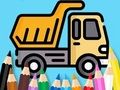 Coloring Book: Dump-Truck 
