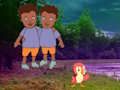 Twins Escape From Night Forest 