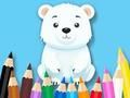 Coloring Book: Polar Bear 