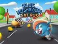 Blue Mushroom Cat Run 