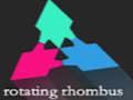 Rotating rhombus 