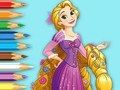Coloring Book: Princess Rapunzel 