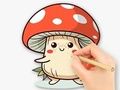 Coloring Book: Mushroom 