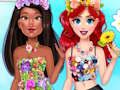 Princess Flower Fashion Look 