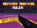 Defence Survival Ruler 